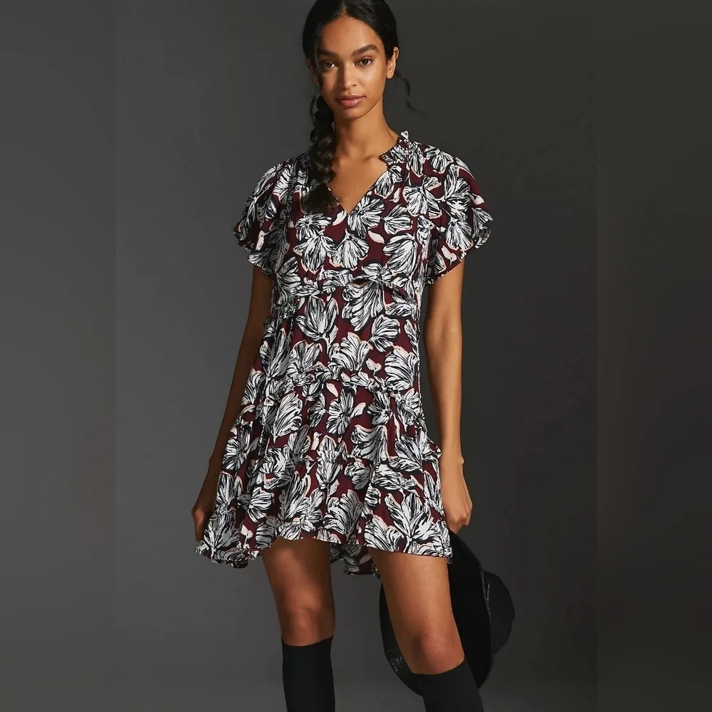 anthropologie robin tiered mini dress Anthropologie | Dresses | Anthropologie Robin Tiered Mini Dress